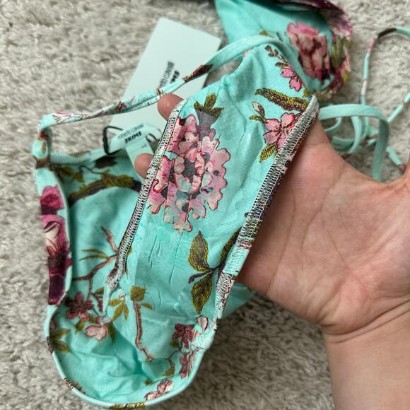 NWT ROBERTO CAVALLI X SKIMS TIE WAIST ONE PIECE IN FAGIANELLA PRINT SIZE SMALL - Picture 9 of 10